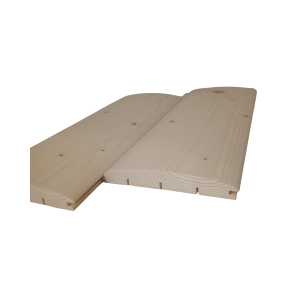 5 Zrubový profil pologuľatý 240x32mm